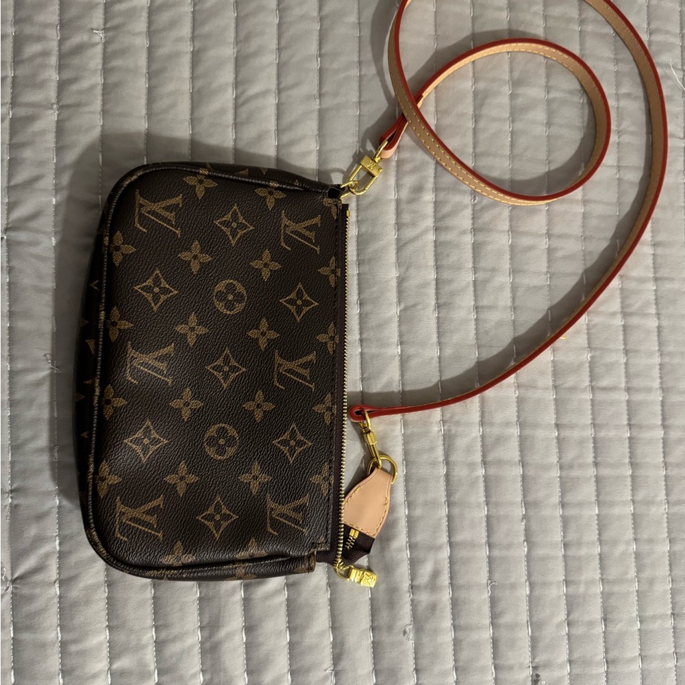 Louis Vuitton Brown Monogram Crossbody Bag